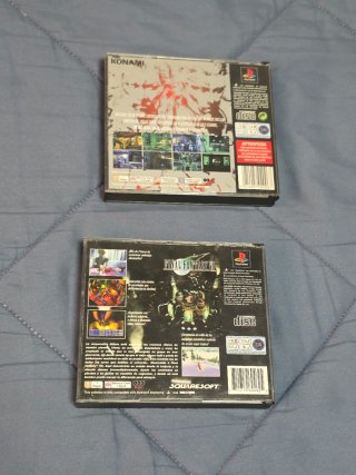 Metal Gear Solid + Final Fantasy VII PS1 PAL
