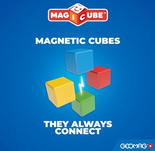 Geomag Magicube 8 Cubos Construcción