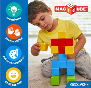 Geomag Magicube 8 Cubos Construcción