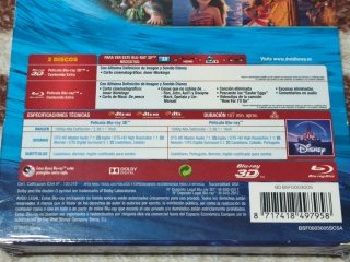 Vaiana Steelbook Blu-ray 3D + Blu-ray