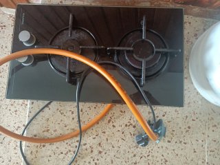 Placa de gas 2 fuegos