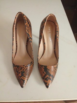 Scarpe con tacco Jay-Vins stampa pitone