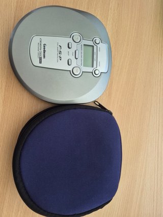 Reproductor CD Portátil Goodmans Gris/Plata