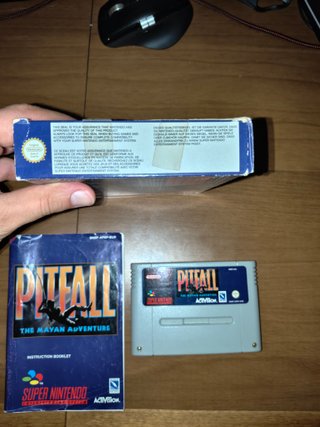 Pitfall: The Mayan Adventure Snes Super Nintendo