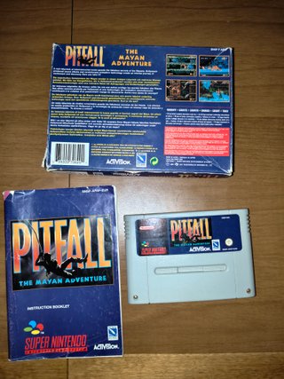 Pitfall: The Mayan Adventure Snes Super Nintendo