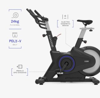 Bicicleta Spinning Bodytone XS08 Inxide Bluetooth