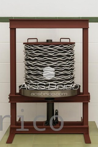 Prensa Hidráulica Completa Artesanal 30-40 Kilos/hora