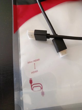 Cable Caruba HDMI a Mini HDMI en espiral