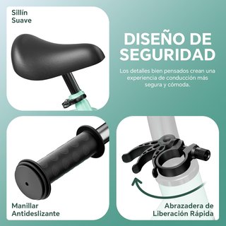BICICLETA SIN PEDALES SIMQELLI PARA NIÑOS