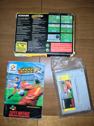Internation Superstar Soccer SNES Super Nintendo