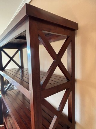 Librería Banak Madera Estantería con Cajones