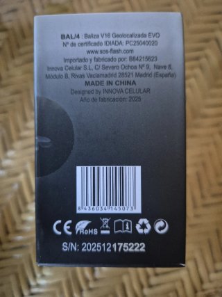 Baliza V16 Geolocalizada EVO