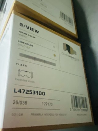 Gafas de Nieve Salomon S/View 2 blancas a Estrenar