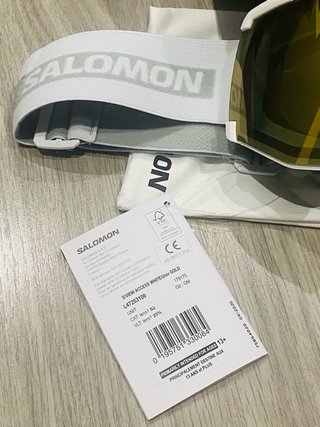 Gafas de Nieve Salomon S/View 2 blancas a Estrenar