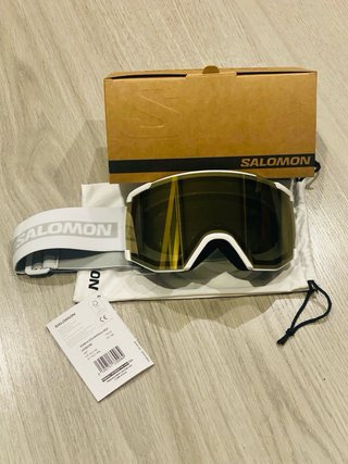 Gafas de Nieve Salomon S/View 2 blancas a Estrenar