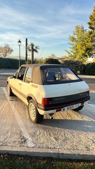 Peugeot 205 CTI - Histórico