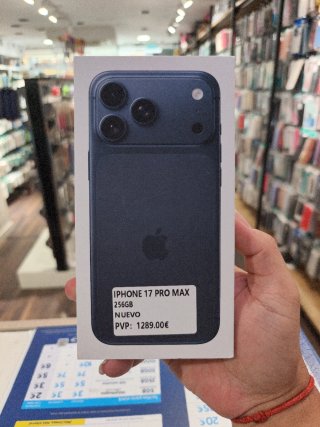 iPhone 17 Pro Max 256GB Azul Marino Nuevo sin abri