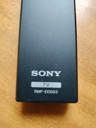 Mando Sony RMF-ED003 TV