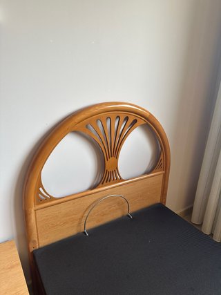 Cabezal de cama de madera 90cm