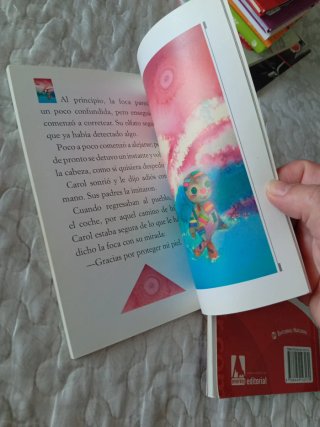 La foca arco iris y Más grande que yo