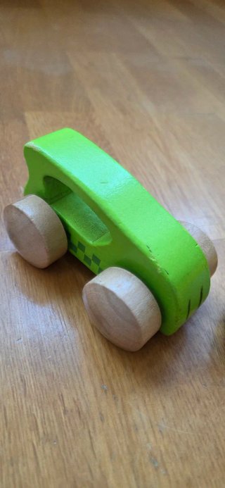 Coches de madera Hape (3 uds)