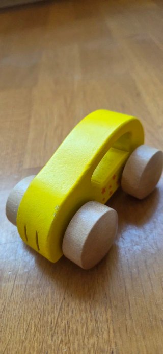Coches de madera Hape (3 uds)