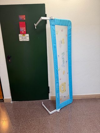 Barrera de cama infantil 90x1.90