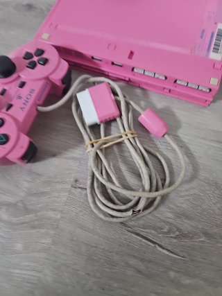 Console PS2 Slim Rosa + Controller e Cavi