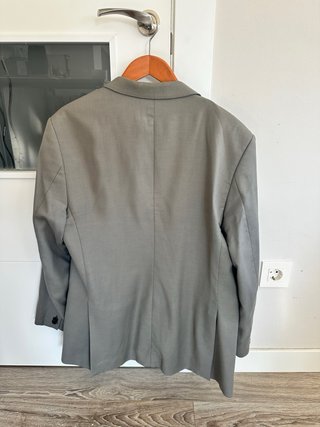 Blazer Zara Gris Talla 54 Hombre