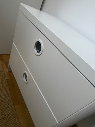 Cómoda IKEA BUSUNGE blanca