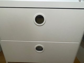 Cómoda IKEA BUSUNGE blanca