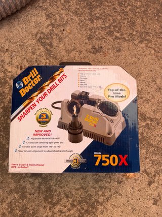 Afilador de brocas Drill Doctor 750X