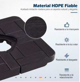Base para sombrilla COSTWAY
