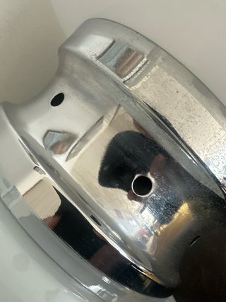 Lampada Space Age Nason per Mazzega Vetro Metallo