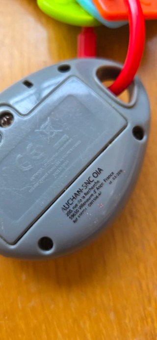 Juego de llaves infantiles con sonidos