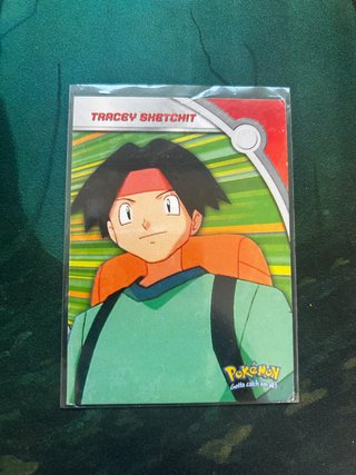 Carta Pokémon Tracey Sketchit Topps TV Animation
