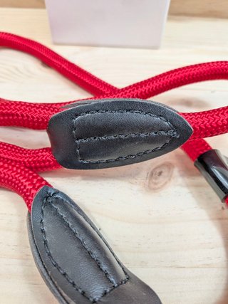 Correa Retriever Lionto Perro 120cm Roja