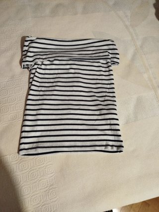 Camiseta Pull&Bear Rayas Talla M Mujer