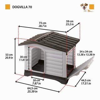 Caseta para perros exterior