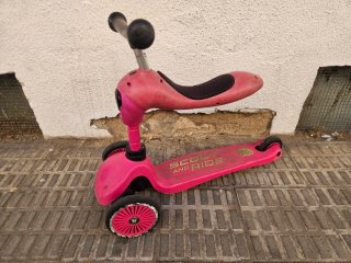Lote 3 de Patinetes Infantiles de 3 y 2 ruedas