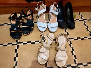 Pack 3 Sandalias Talla 36/37