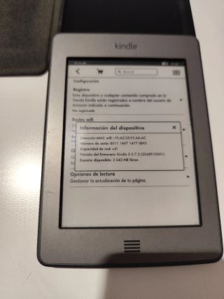 Amazon Kindle Touch Gris