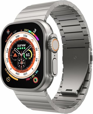 Correa LULULOOK Titanio Apple Watch Ultra, 2, 3, 4