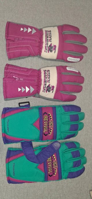 2 pares guantes esquí THINSULATE