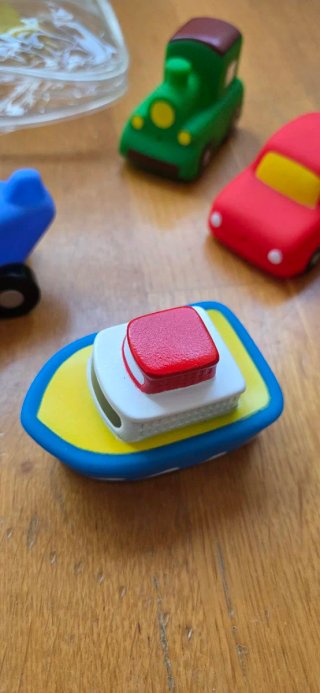 Juego de vehículos de baño para niños