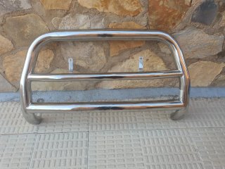 Defensa Delantera / Mataburros Cromada
