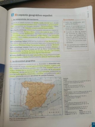 Geografía, 2 Bachillerato