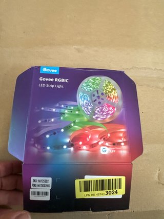Tira LED RGB con control remoto 5 metros