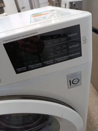 Lavadora LG 8.5 kg Steam Inverter garantía + trans