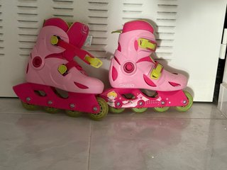 Patines infantiles Oxelo rosas